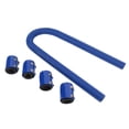 thumbnail image 1 of Kit de Radiateur Flexible en Acier Inoxydable avec Capuchon Réglable 48 Pouces Universel, 1 of 7