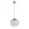 thumbnail image 2 of Brio Lighting  Phoebe Glass Mini Pendant Light - Gold, 2 of 8