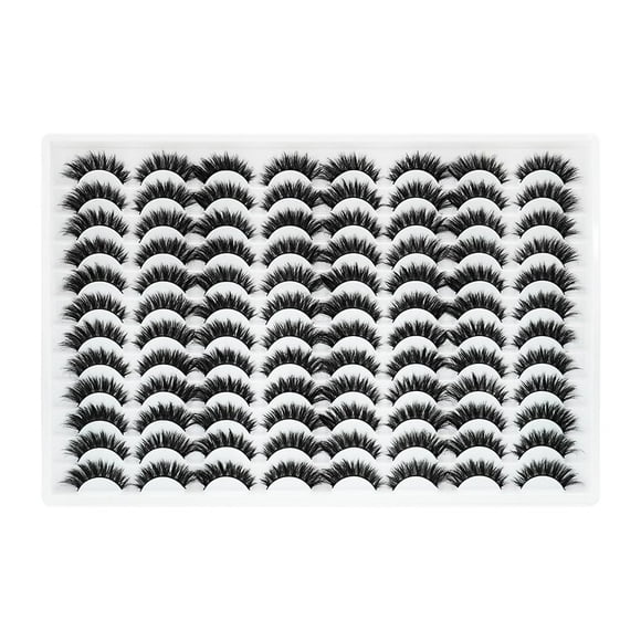 Pestañas postizas Azenlo, 48 pares, 14 mm, 3D