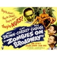 thumbnail image 2 of Zombies On Broadway Bela Lugosi Wally Brown Alan Carney Anne Jeffreys 1945 Movie Poster Masterprint, 2 of 2