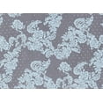 thumbnail image 2 of Zelouf Lace Print On Mjc W/allover Trans  , Sewing, DIY, Crafts Fabric by the Yard, Black/mint, 20 Yard, 2 of 2