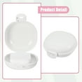 thumbnail image 3 of Unique Bargains Soap Dish Portable Travel Portable Soap Dish Box Soap Bar Holder White for Travel Camping Gym with Cover, 3 of 8