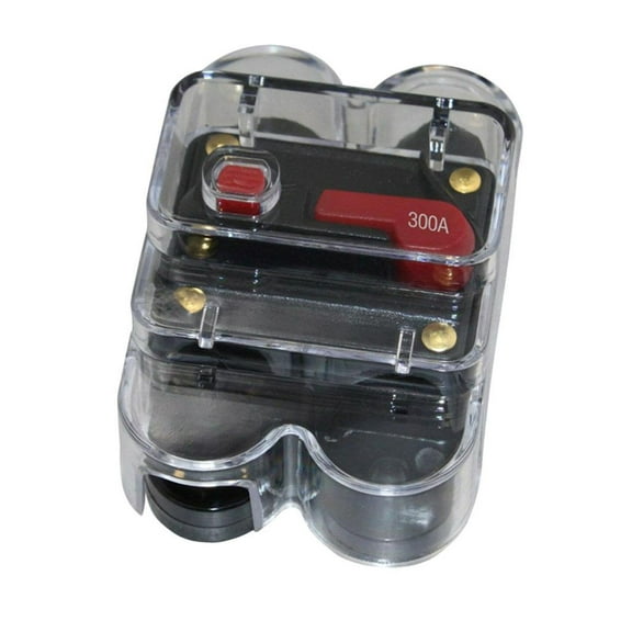 Ysyqkn 300Amp In Line DC CircuitBreaker Solar/Audio/Car/RV 300A/300AMP Fuse 12V/24V/32V