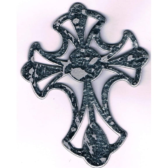 Encore - Patio Screen Saver - Silver Metal Celtic Cross - Love