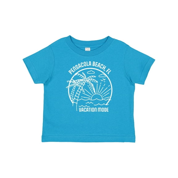 Inktastic Summer Vacation Mode Pensacola Beach Florida Boys or Girls Baby T-Shirt