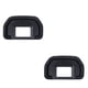thumbnail image 1 of Eyepiece Eyepiece Eye Cup, paquete de 2 unidades para Canon EOS 80D 90D 70D 60D, 1 of 7