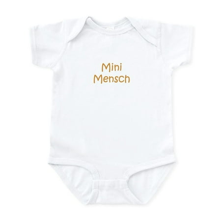 

CafePress - Mini Mensch Infant Bodysuit - Baby Light Bodysuit Size Newborn - 24 Months