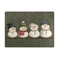thumbnail image 5 of Yayeee Area Rugs for Living Room 6.7'x4.8' Non Slip Washable Bedroom Floor Carpet, Beige Snowmen, 5 of 5