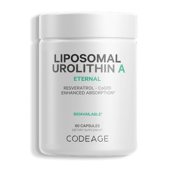 Codeage Liposomal Urolithin A, Resveratrol & Coenzyme Q10, Betaine