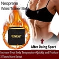 thumbnail image 4 of FITVALEN Sweat Waist Trainer Trimmer for Women Tummy Control Girdle Neoprene Ab Slimming Belt Sauna Suit, 4 of 7