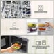 thumbnail image 4 of Contenedores de almacenamiento de alimentos M MCIRCO Glass, juego de 24 piezas, 4 of 8