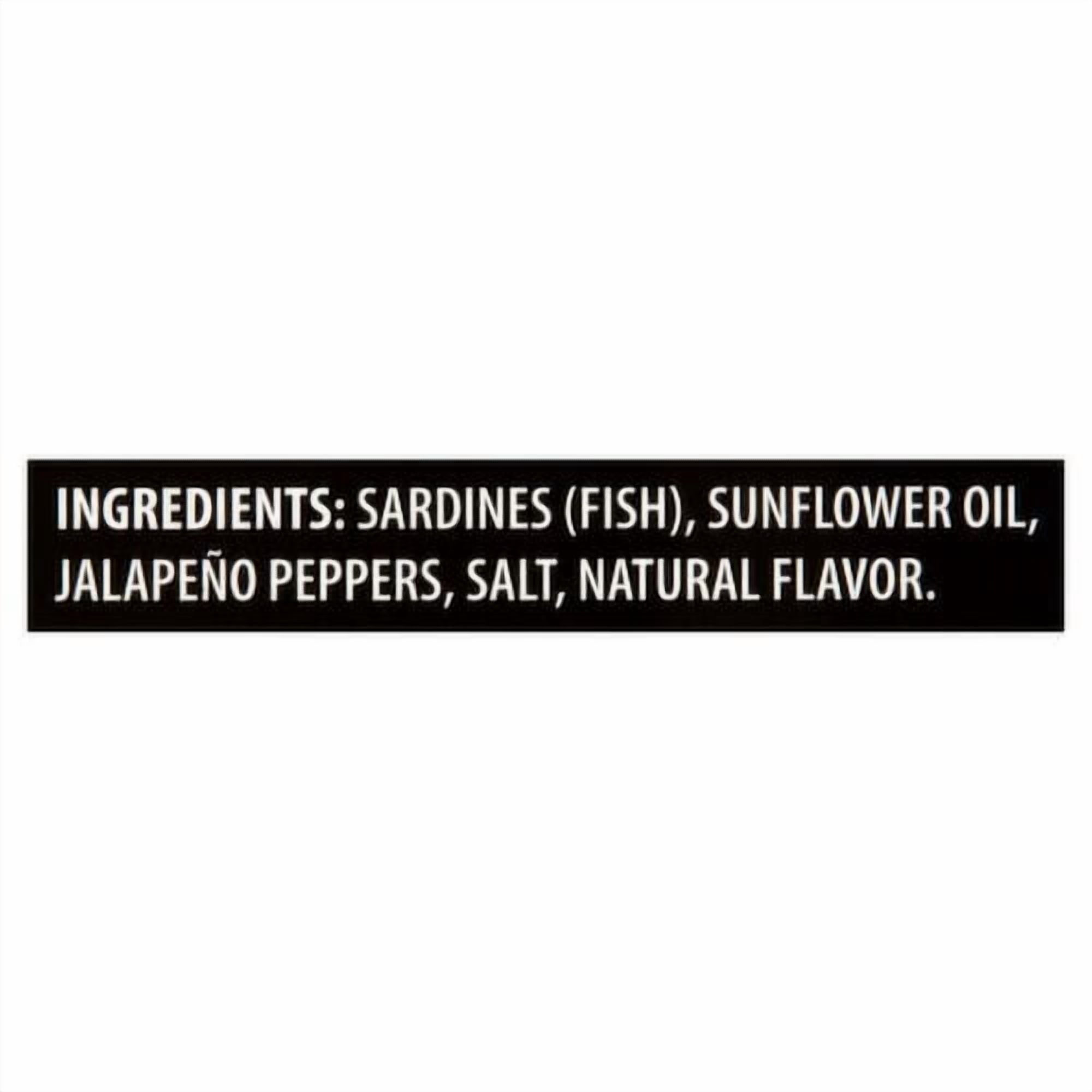 (Pack of 50) Grace Caribbean Sardines with Peppers in Vegetable Oil 3.74 oz