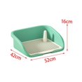 thumbnail image 3 of Pet Training Toilet Urinal Dog Litter Tray Keep Paws Medium Large Dogs and Floors Clean L Green, 3 of 9