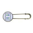 thumbnail image 1 of Broche de Metal antiguo Mahjong Circle puntos 4 Patrón EsES Unbranded M, 1 of 3