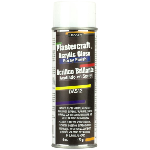Plastercraft Acrylic Sealer/Finish Aerosol Spray 6oz-Gloss - Walmart
