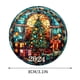 thumbnail image 3 of Colgante Acrílico Navideño con Textura Cóncava y Redondo., 3 of 6