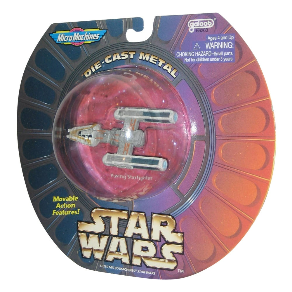 Star Wars Micro Machines YWing (1997) Galoob DieCast Metal Toy