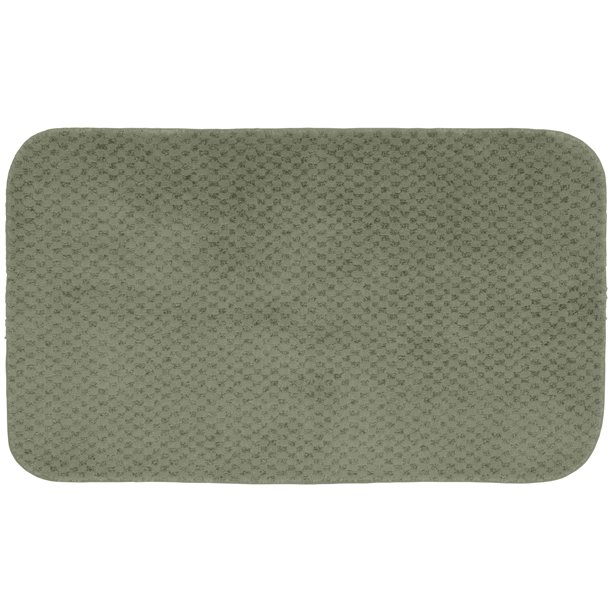 Garland Rug Nylon Washable Bath Rug Deep Fern, 30"x50