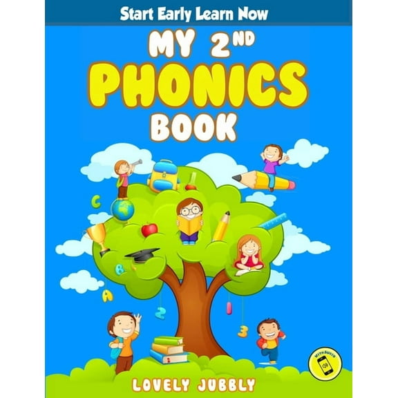 My 2nd Phonics Book with Audio: Second book in the series, over 200 pages of Phonics Lessons including sight words, lett, (Paperback)
