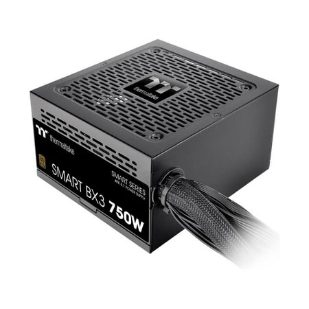 Thermaltake Smart BX3 750W 80Plus Bronze ATX 3.1 Standard Power Supply; Non-Modular; PS-SPD-0750NNFABU-3; 5 Year Warranty