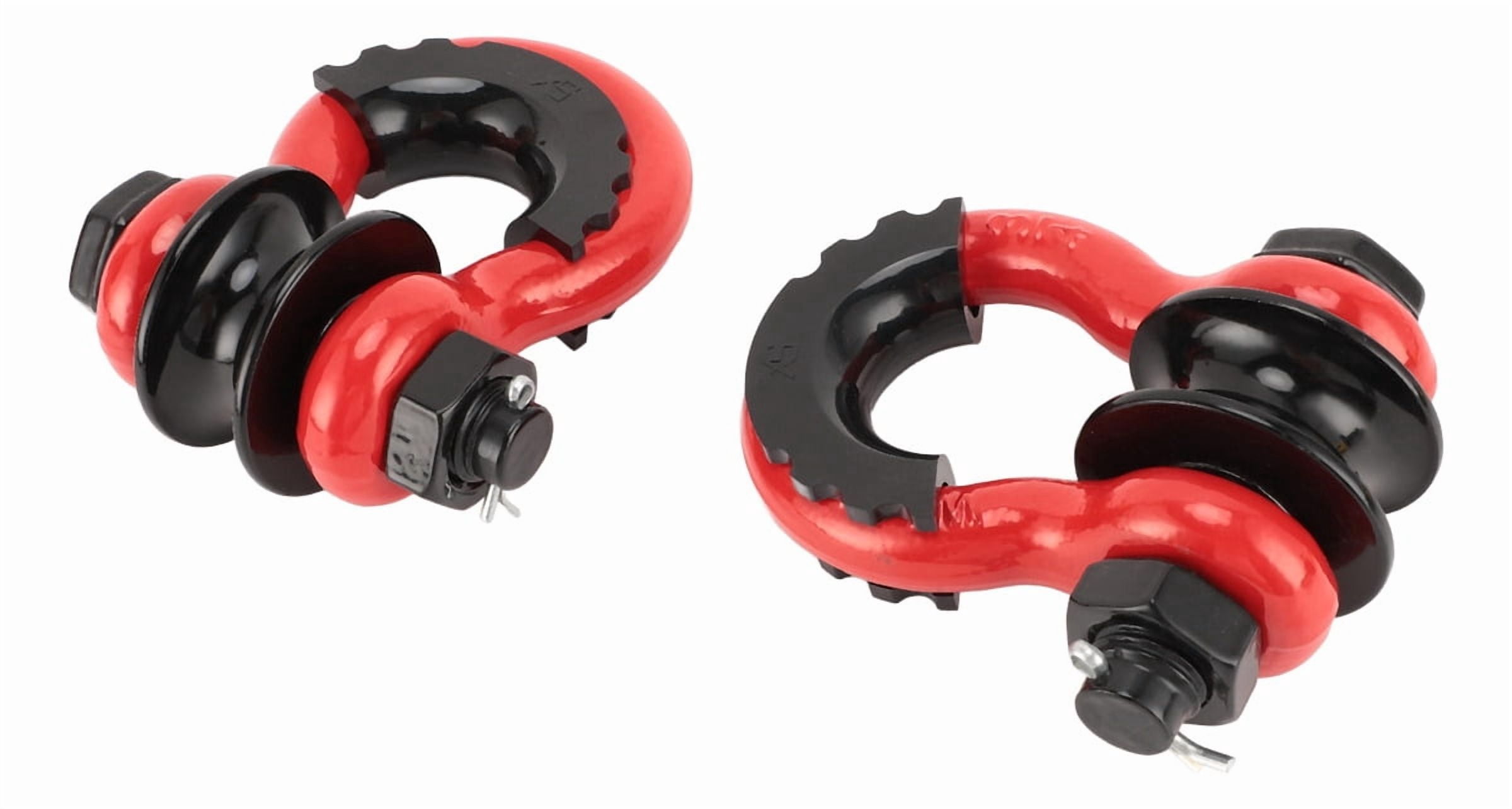 Applicable to 2 Tow Shackle D Rings, 3/4 Inch D Rings,