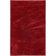thumbnail image 1 of Unique Loom Tapis Moderne Urbain Studio Shag Solide 5' x 8' Rectangle Rouge, 1 of 1