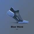 thumbnail image 2 of Feetures Elite Max Cushion No Show Tab Wave- Running Socks for Men & Women, Athletic Compression Socks, Moisture Wicking - Blue Wave , Small (1 Pair), 2 of 7