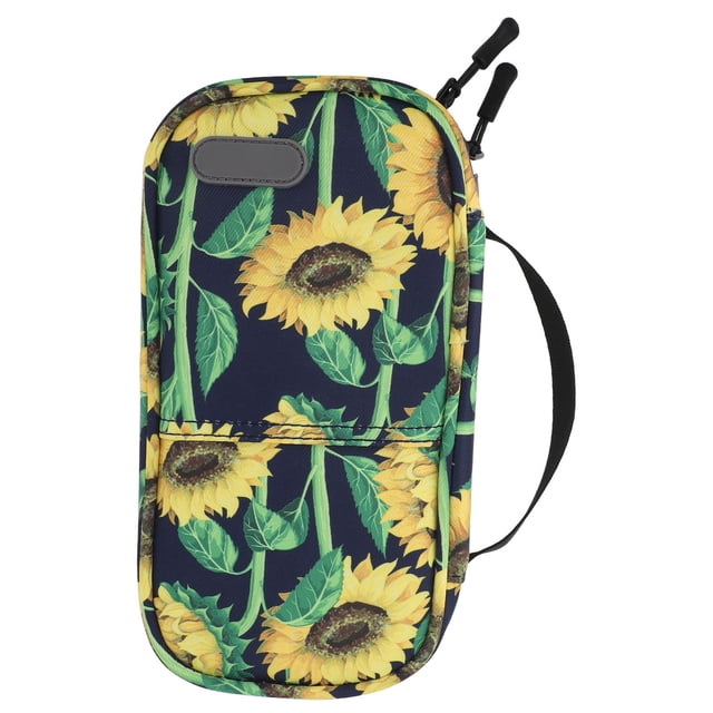 Sac Isotherme Portable pour Insuline, Petit Étui de Transport de Médicaments en Toile Isolée avec Isolation pour Prolonger le Temps de Refroidissement