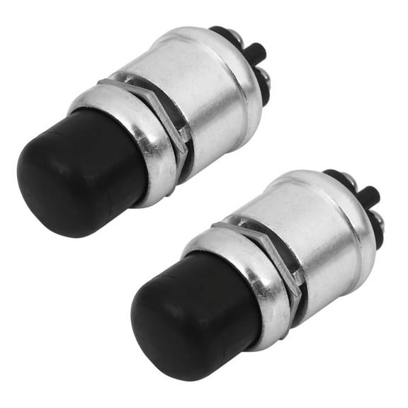 2X Heavy Duty Waterproof Car Boat Horn Engine Momentary Switch Push Button