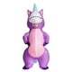 thumbnail image 2 of Disfraz inflable de unicornio morado de Spooktacular Creations, 2 of 7