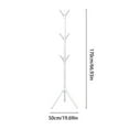thumbnail image 3 of AUHomi Sturdy Coat Rack, Free Standing Coat Rack with 9 Hooks, High Stability for Clothes, Hats, Handbags, Coat Tree Easy Assembly for Entryway, Bedroom, Hallway, Office (White), 3 of 9