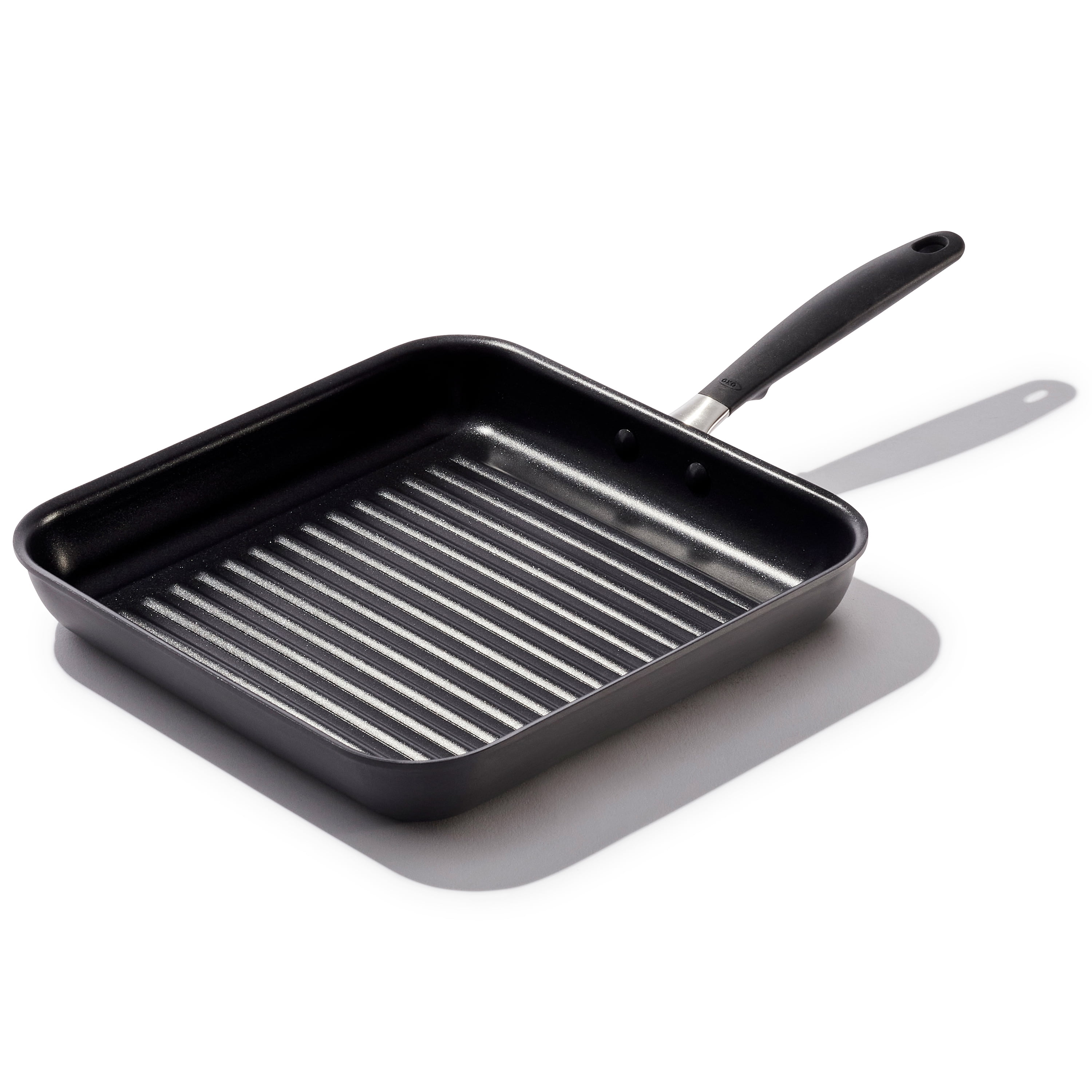 11 x 11-Inch Cooks Standard Hard Anodized Nonstick Square Grill Pan Black 