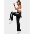 thumbnail image 3 of Rosvigor Womens Jogger Pants Color Block Sweatpants High Waisted Pants with Pockets for Workout Travel Outdoor Lounge, 3 of 8