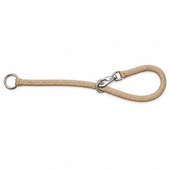 Resco Braided Nylon Snap Choke Dog Training Collar, 16 in, Fawn