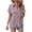 Purple, variant on OGLCCG Womens Gauze Shirts Casual Short Sleeve Textured Collared Button Down Dress Shirts Lightweight Summer Work Blouse,XL,Khaki