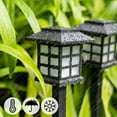 thumbnail image 4 of Solpex Solar Garden Lights,12 Pack Solar Path Lights, Solar Walkway Lights Outdoor, Solar Pathway Lights Outdoor Waterproof for Garden, Patio, Yard, Landscape, Pathway and Driveway(Warm White), 4 of 5