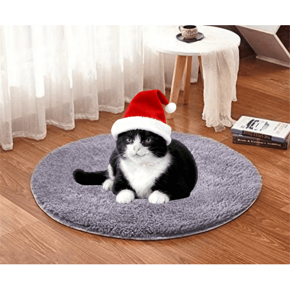 Rowyig Pet Electric Heating Blanket，USB Charging Pet Heating Pad for Dog/Cat，Waterproof and Chew-Proof Pet Warmer (Gray)