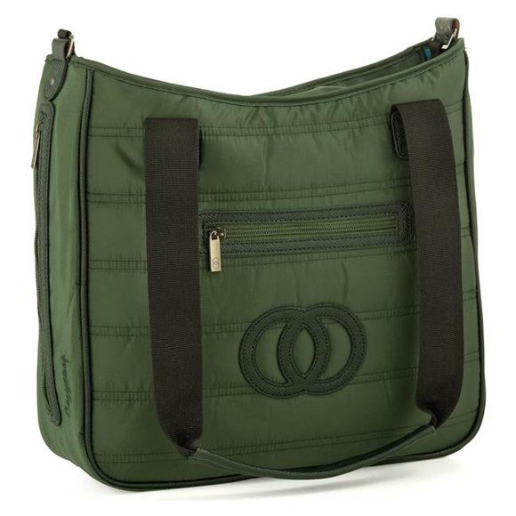 Cozy Coop 2314 Quilted Diaper Bag - Green