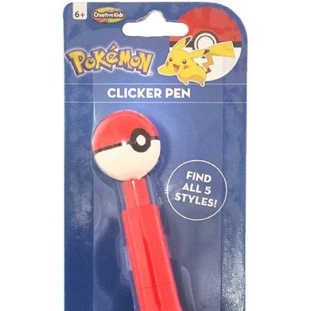 Pokemon Clicker Pen Pokeball