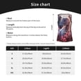thumbnail image 4 of Uemuo Flower White Horse Pattern Workout Tank Tops for Women Breathable Moisture-wicking tank top Sleeveless Running Loose Fit Yoga Tops Active Shirts Sports Gym Exercise, 4 of 9