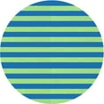 thumbnail image 1 of Ahgly Company Indoor Round Patterned Blue Dress Blue Area Rugs, 8' Round, 1 of 1
