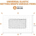 thumbnail image 4 of Mescukay 51" x 36" Roof Rack, Heavy Duty Car Rooftop Cargo Carrier Basket with Cargo Net and Bag, Luggage Holder Extension for Universal, Pick Up Trucks, 200lbs Capacity, 4 of 7