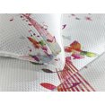 thumbnail image 3 of Ambesonne Music Quilted Coverlet 3 Pcs, Colorful Notes Butterfly, Queen Size, Multicolor, 3 of 4