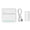 White Green, variant on NFTIGB Mini Thermal Printer HD Print 200dpi Resolution Inkless Rechargeable Portable Pocket Printer Machine with 1 Roll Paper White Pink (3.1x3.1 inches / 80x80 mm) for Study Notes
