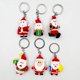 thumbnail image 2 of Llaveros de árbol de Navidad de Santa Claus para niños, llaveros de serie navideña para mochilas, colgante de muñeca de alce lindo, regalo de amigos, 2 of 3