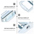 thumbnail image 2 of MasteelfCA 1Pc Webbing Strap Lock Buckle Useful Replacement Buckle Zinc Alloy Buckle, 2 of 7