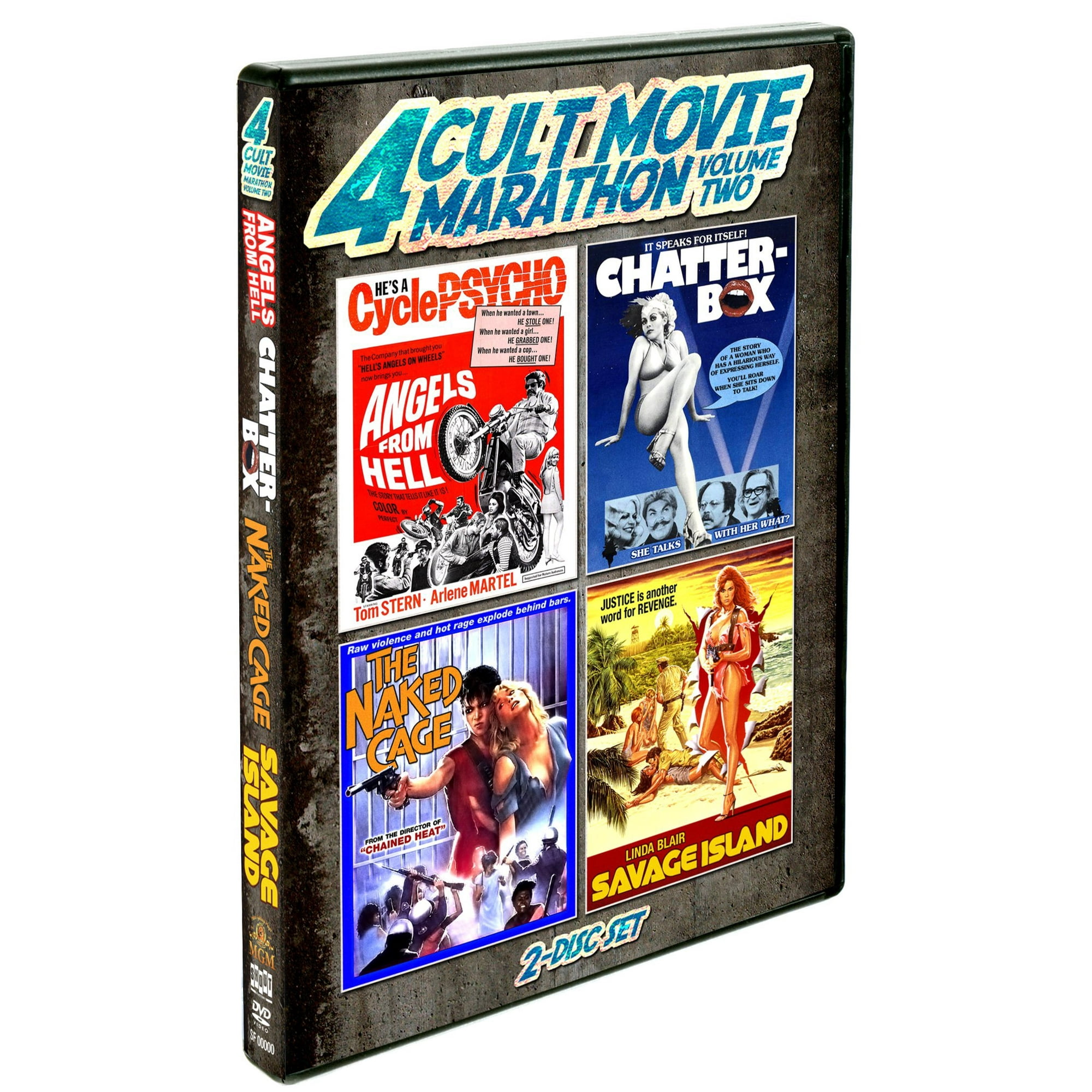 4 Cult Movie Marathon: Volume 2 (DVD) - Walmart.com
