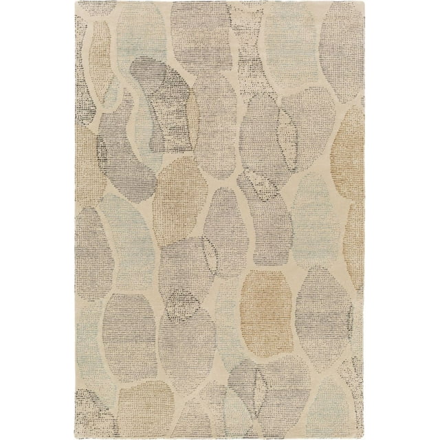 Surya Melody 8' x Area Rug 8' x 8' x 10' Neutral Gray