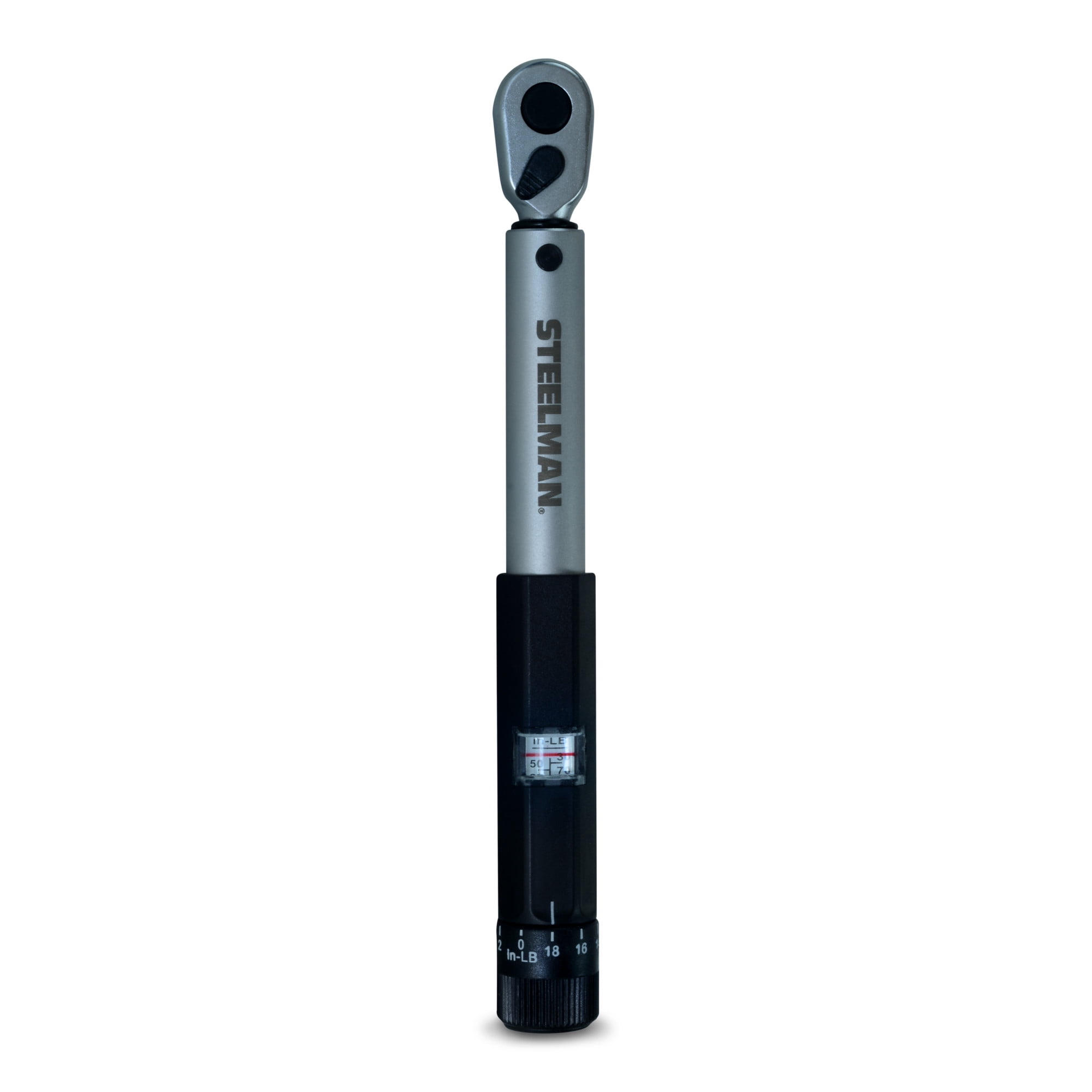 STEELMAN 96196-B 1/4-Inch Drive Adjustable Torque Wrench, 30-150 Inch-Pounds