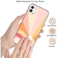 thumbnail image 2 of Sunny Coastal Case Compatible with iPhone 12,Aesthetic Art Design TPU Bumper Cover Case, 2 of 6